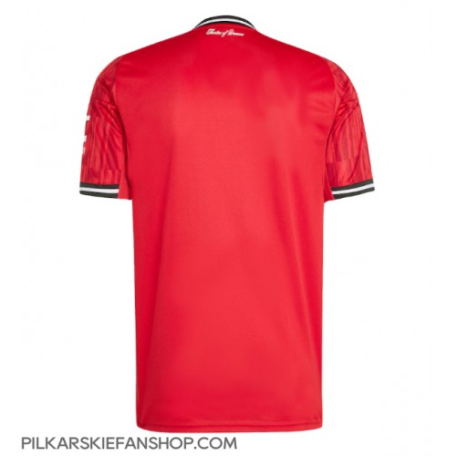 Koszulka piłkarska Manchester United Strój Domowy 2025-26 tanio Krótki Rękaw Koszulka piłkarska Manchester United Strój Domowy 2025-26 tanio Krótki Rękaw